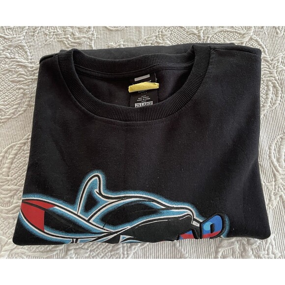 Genuine Authentic Garment Urban Wear "No Cap" Sweatshirt Black Size 2XL - Picture 10 of 10